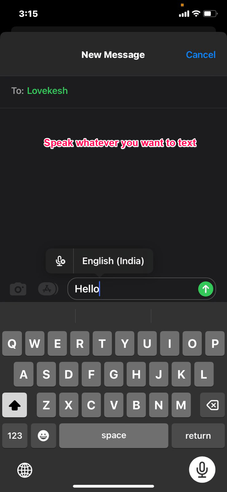 How to Send Voice Message on iPhone With iOS 16