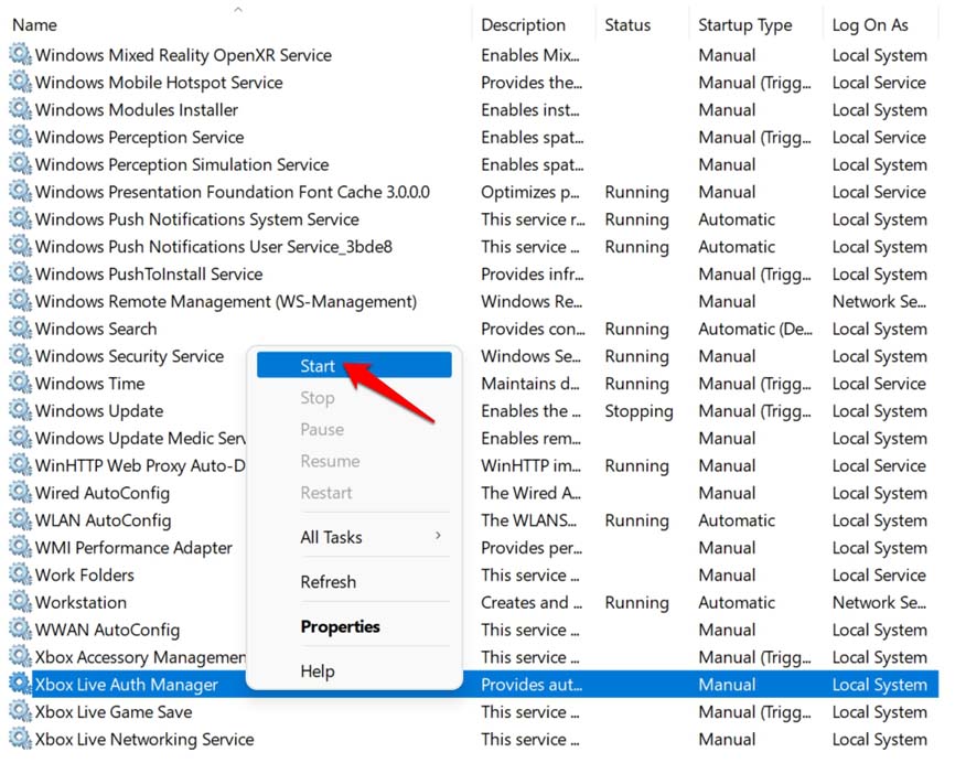 How to Fix Xbox App Not Launching on Windows 11? 15 start Xbox services