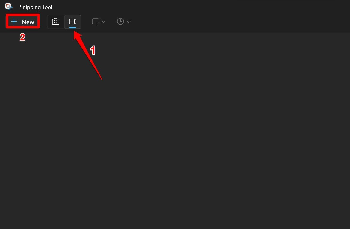 How to Fix Recording Stopped Error in Snipping Tool for Windows 11? 13 start screen recording on Snipping tool