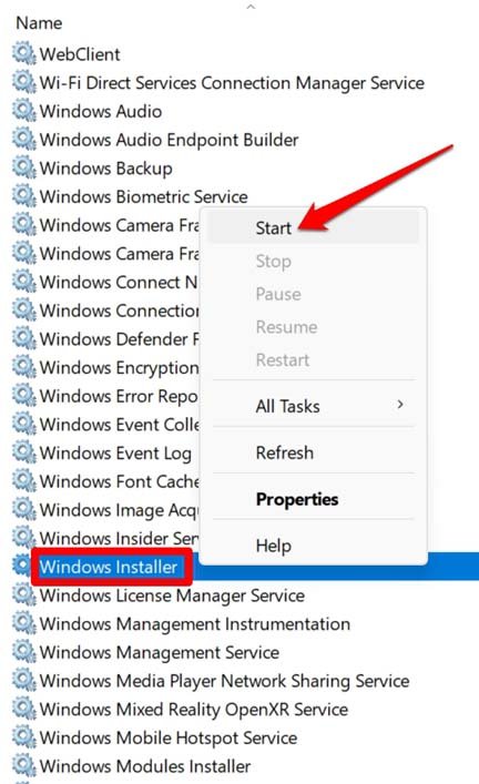 How to Fix Windows Installer Package Error? 8 start windows installer