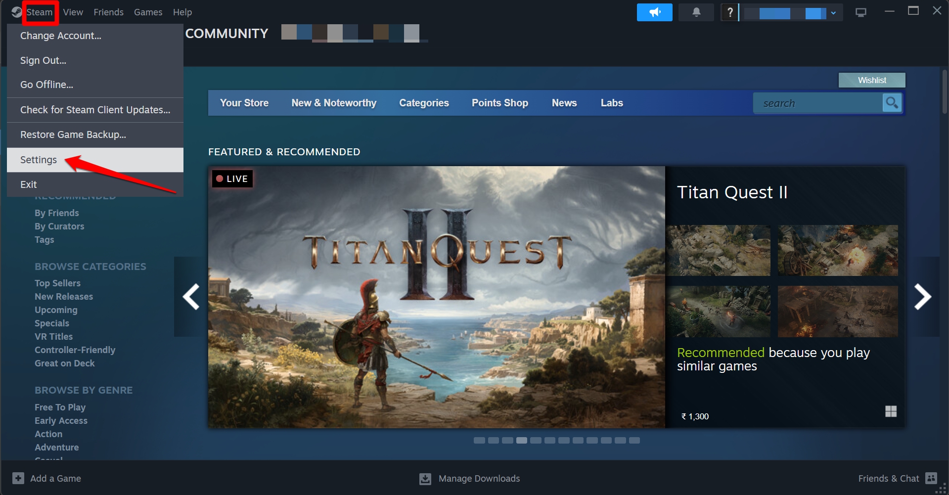 How I prevented Steam WebHelper from using too much Memory 2 steam settings panel