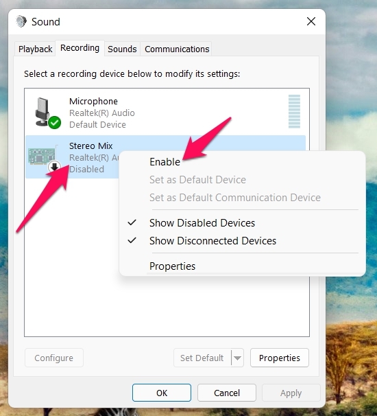 Skype Stereo Mix Not Working in Windows 11? Fix it now 9 stereo mix