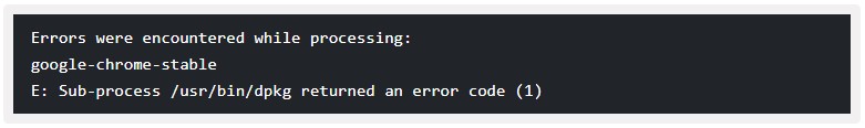 How to Fix All App Installation Errors in Linux? 2 sub-process :usr:bin:dpkg returned an error code (1)
