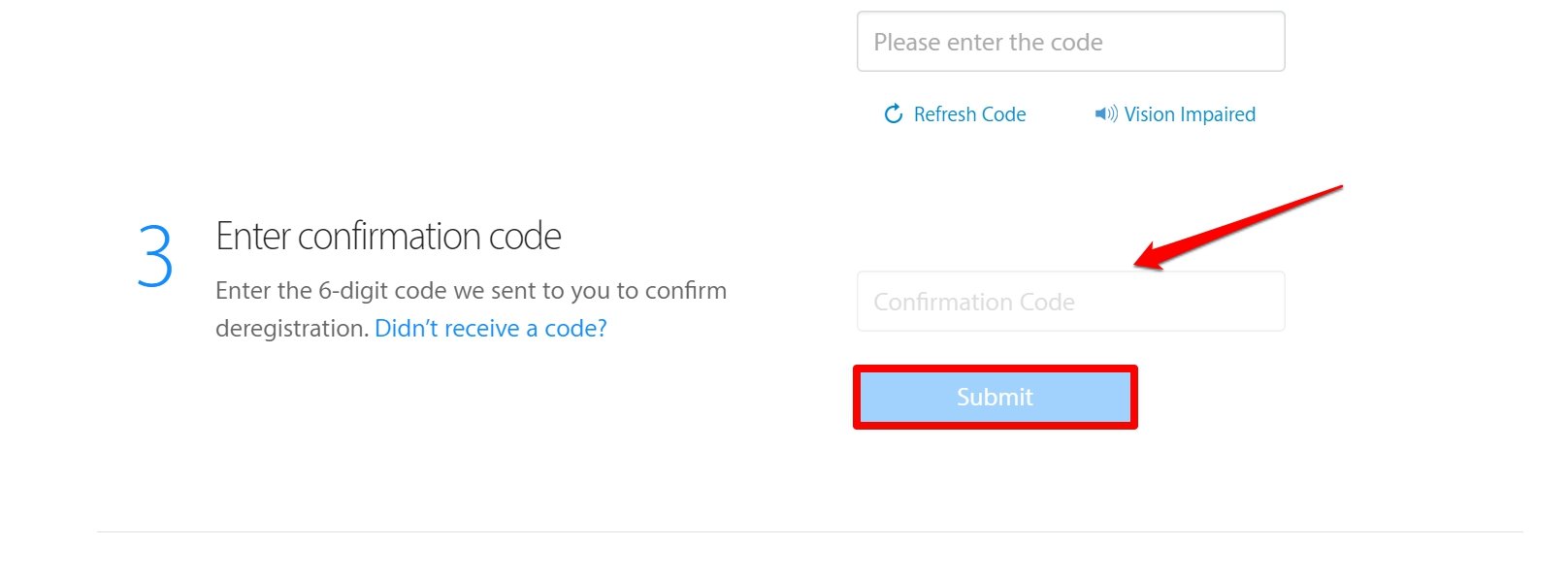 How to Deregister iMessage on iPhone 5 submit request to deregister iMessage