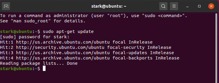 Firefox for Linux | Complete Installation Guide 8 $ sudo apt-get update
