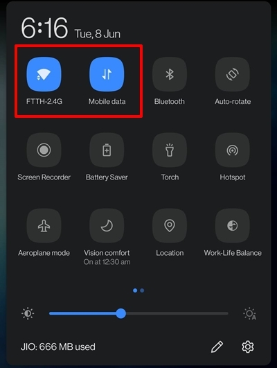 How to Fix Google Search More Button Try Again Error? 4 switch between wifi and carrier data on android