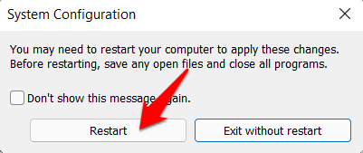 How to Boot into Safe Mode in Windows 11? 12 system configuration restart pc