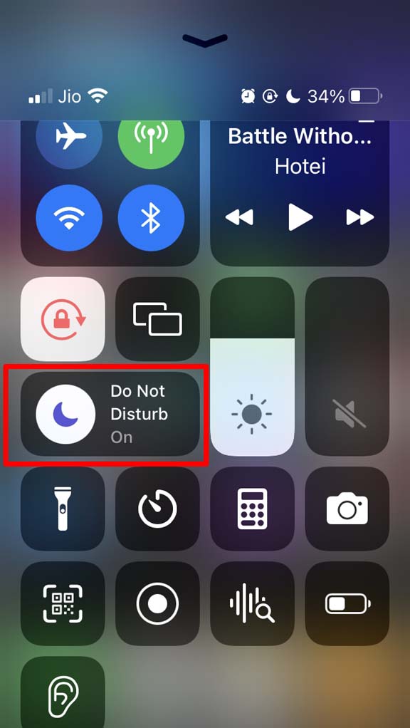 How to Fix Snapchat Notifications Not Working on iPhone 14 tap on Do Not Disturb