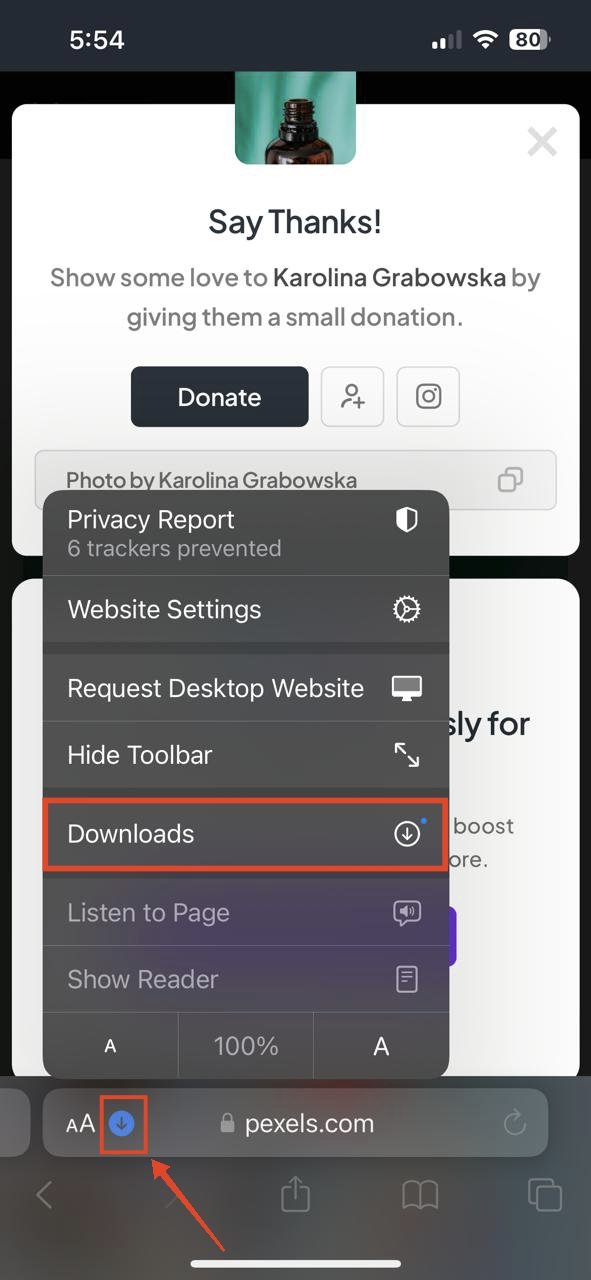 Find iPhone Downloads: Ultimate Guide 3 tap on Downloads