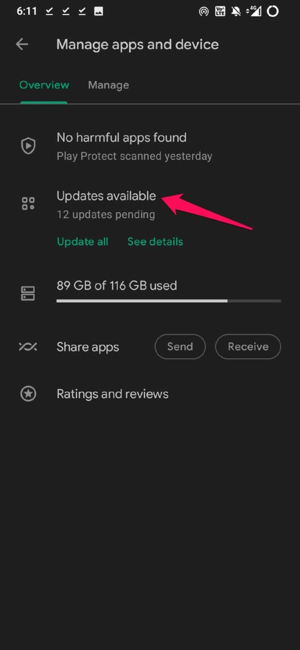 6 Ways to Fix Google Maps Not Crashing | Keeps Stopping Android 3 tap on Updates available