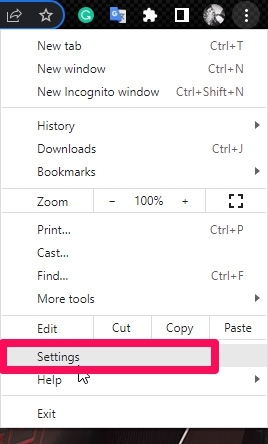 How To Fix Imgur Not Working on Chrome Browser? 6 Navigate to the Google Chrome Settings