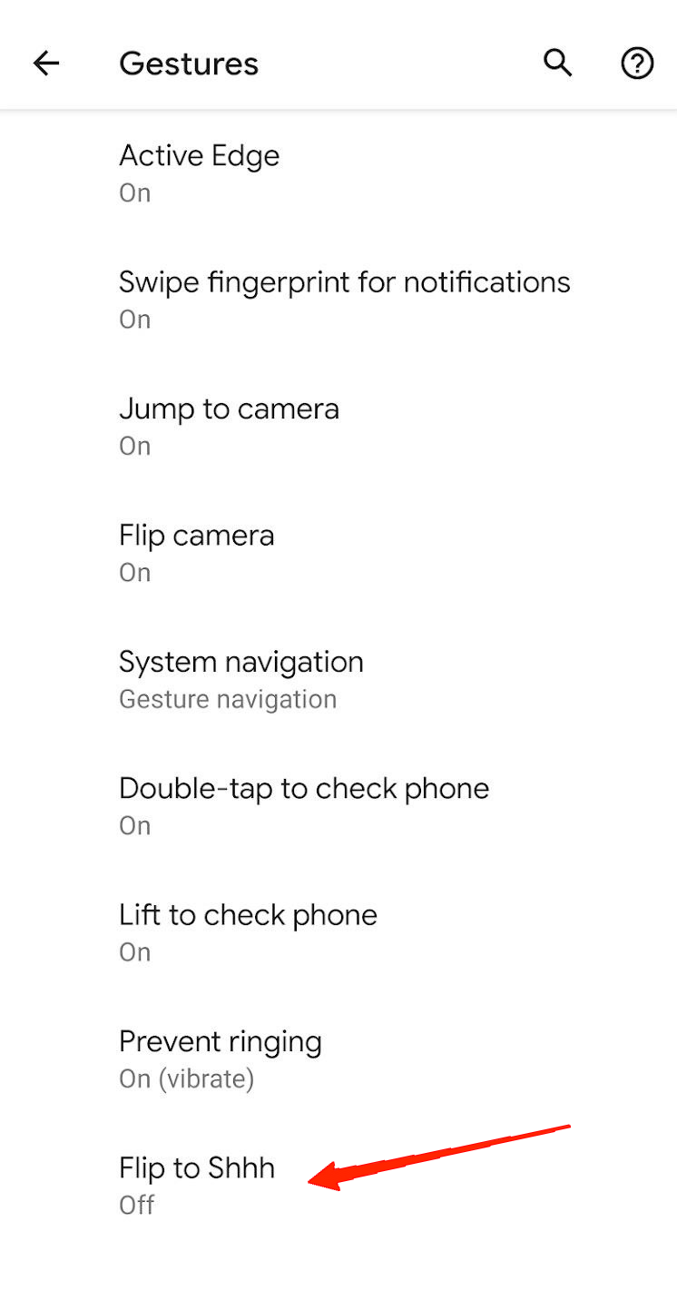How to Fix Pixel 8 Pro Incoming Calls Going to Voicemail Without Ringing 8 tap on the 'Flip to Shhhh' option