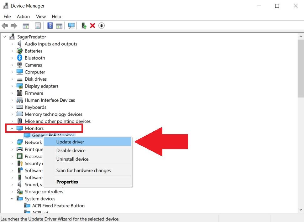 Fix Generic PnP Monitor Problem on Windows 10 5 tap on the Uninstall device option
