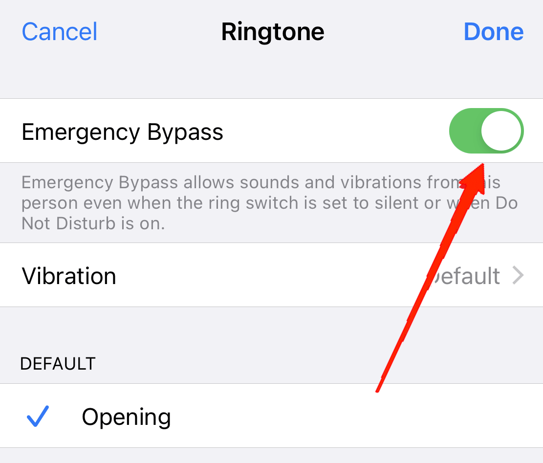 How to Enable Emergency Bypass on iPhone in iOS 17? 5 tap on the slider beside the Emergency Bypass