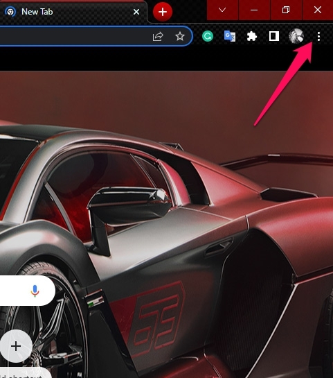 How To Fix Imgur Not Working on Chrome Browser? 5 tap on three dot button on Chrome