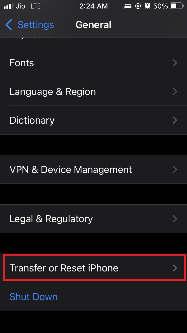 No Notification Alert Showing on iPhone: How to Fix 12 tap on transfer or reset iPhone