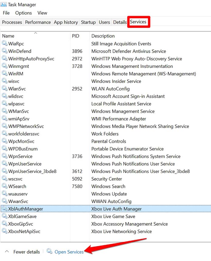 How to Fix Xbox App Not Launching on Windows 11? 14 task manager services