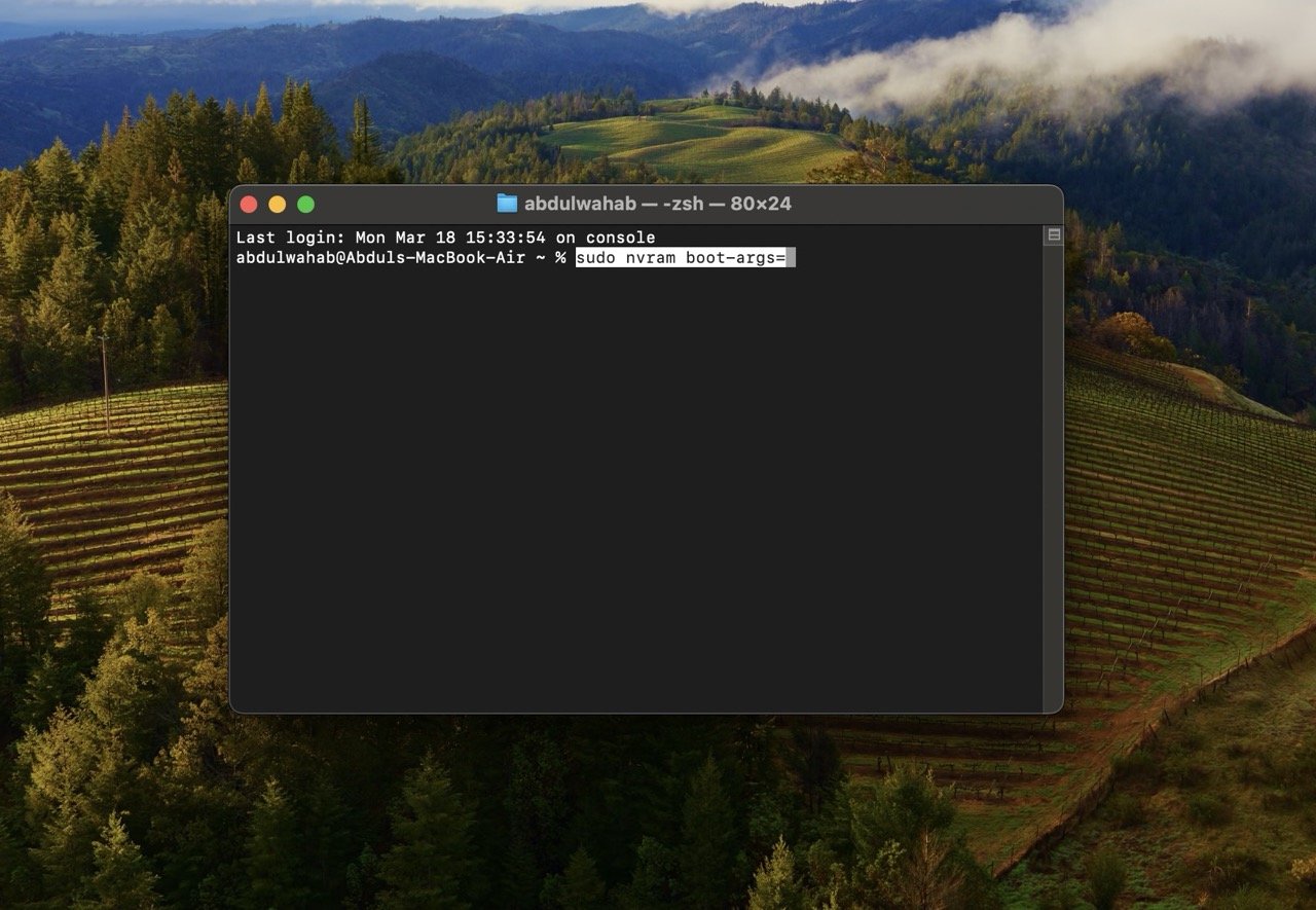 How to Boot your Mac into Verbose Mode 6 Terminal Command 2