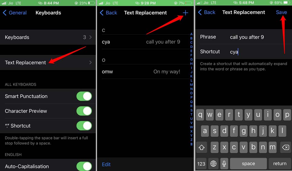 How to Fix iPhone Autocorrect Not Working? 9 text replacement iOS