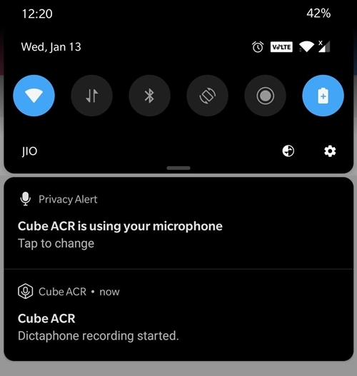 How to Record Voice Call on Signal App? 4 track your recording on ACR Cube