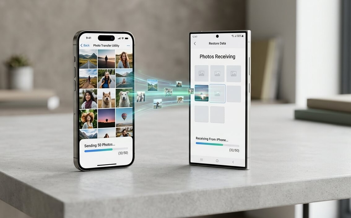 I switched from iPhone to Android after 4 years and here is what nobody tells you 4 transfer of photos from iPhone to Android