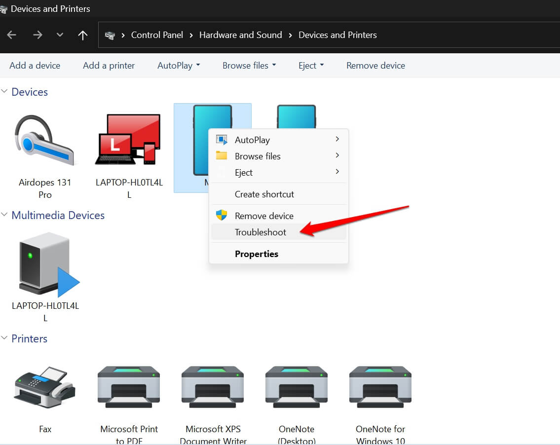troubleshoot external hard drive on Windows 