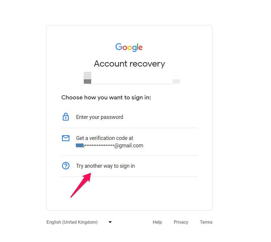 How to Recover Gmail Account Without Mobile Number or Recovery Email? 6 Use Google Account Recovery Page