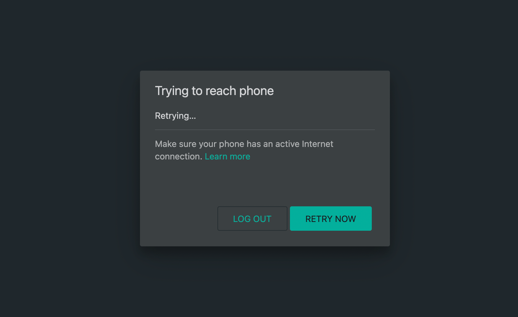 Web.WhatsApp.com Login: WhatsApp Web 8 trying to reach phone