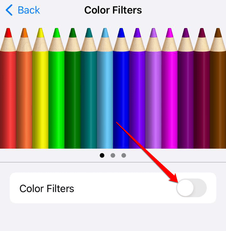 How to Enable Grayscale Mode on Android and iOS? 14 Toggle off Color Filters.