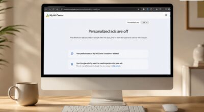 turn off Google ad personalization