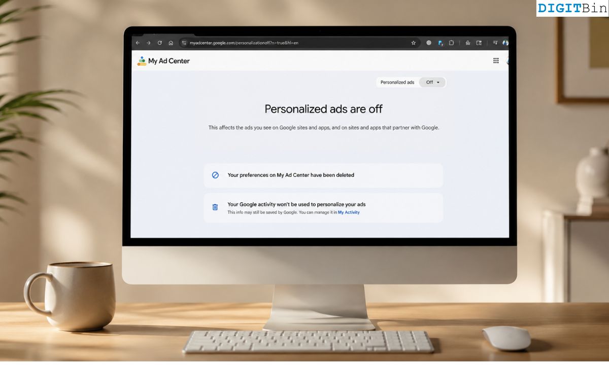 turn off Google ad personalization