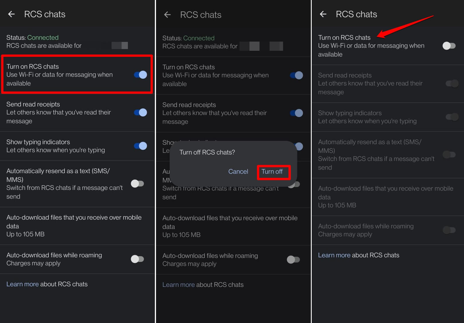 How to Fix 'Messages is Doing Work in the Background' Issue on Android 8 turn off RCS chats on Google messages