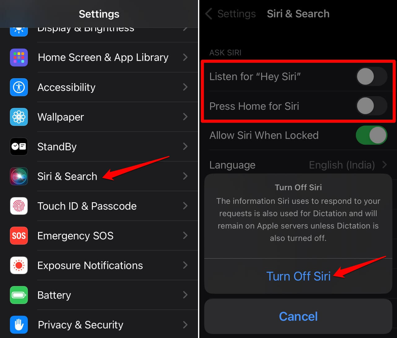 How to Fix Siri Keeps Saying 'Something Went Wrong' on iPhone 4 turn off Siri on iPhone