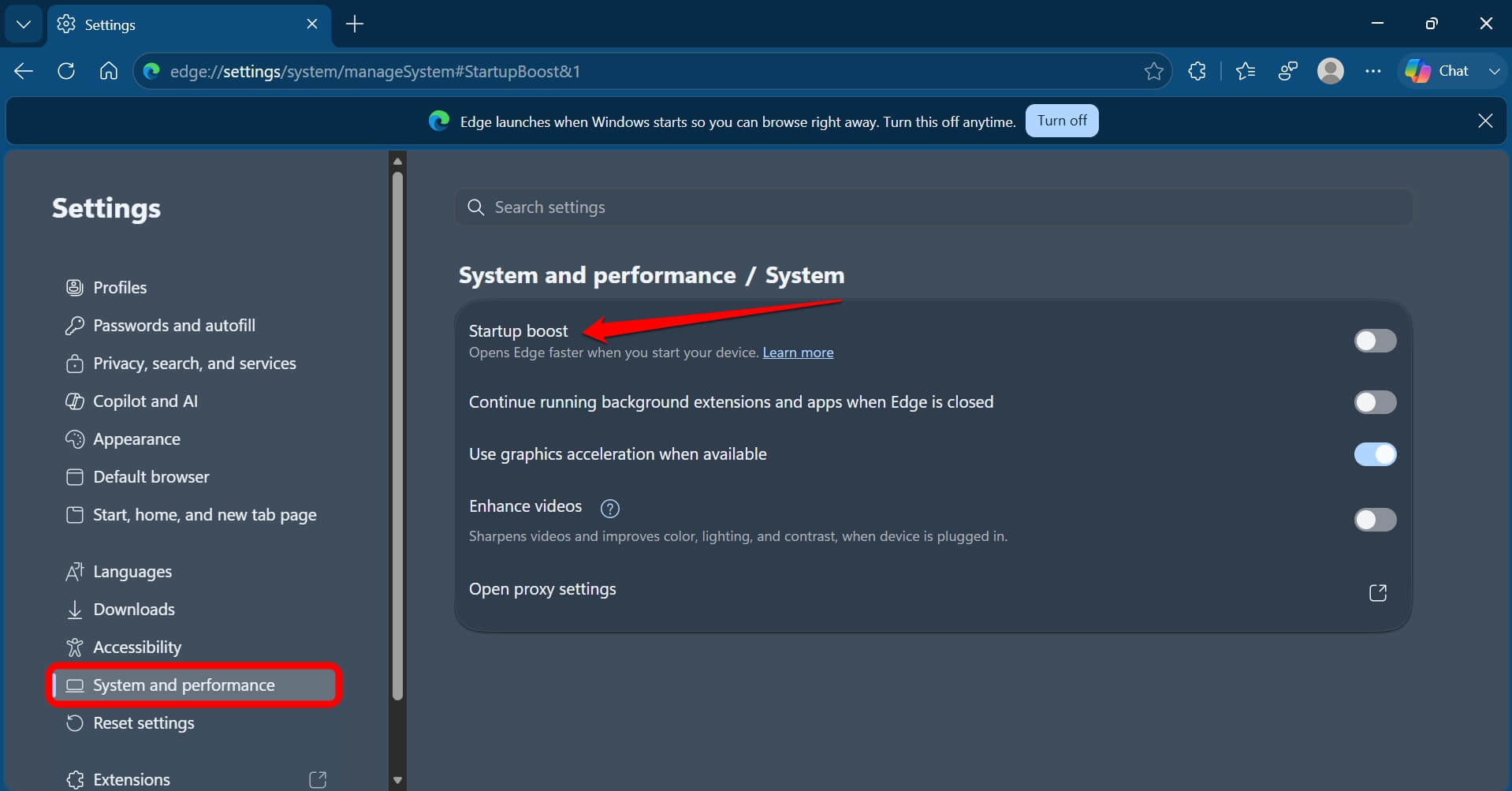 I was using Windows 11 wrong and these 10 default settings were the problem 16 turn off Startup boost in Windows 11