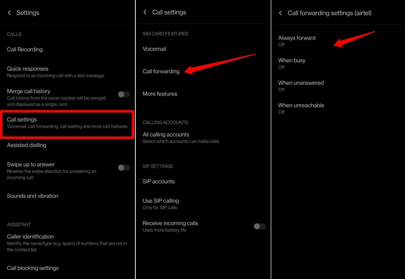 How to Fix Incoming Calls Not Ringing on Android 10 turn off call forwarding on Android
