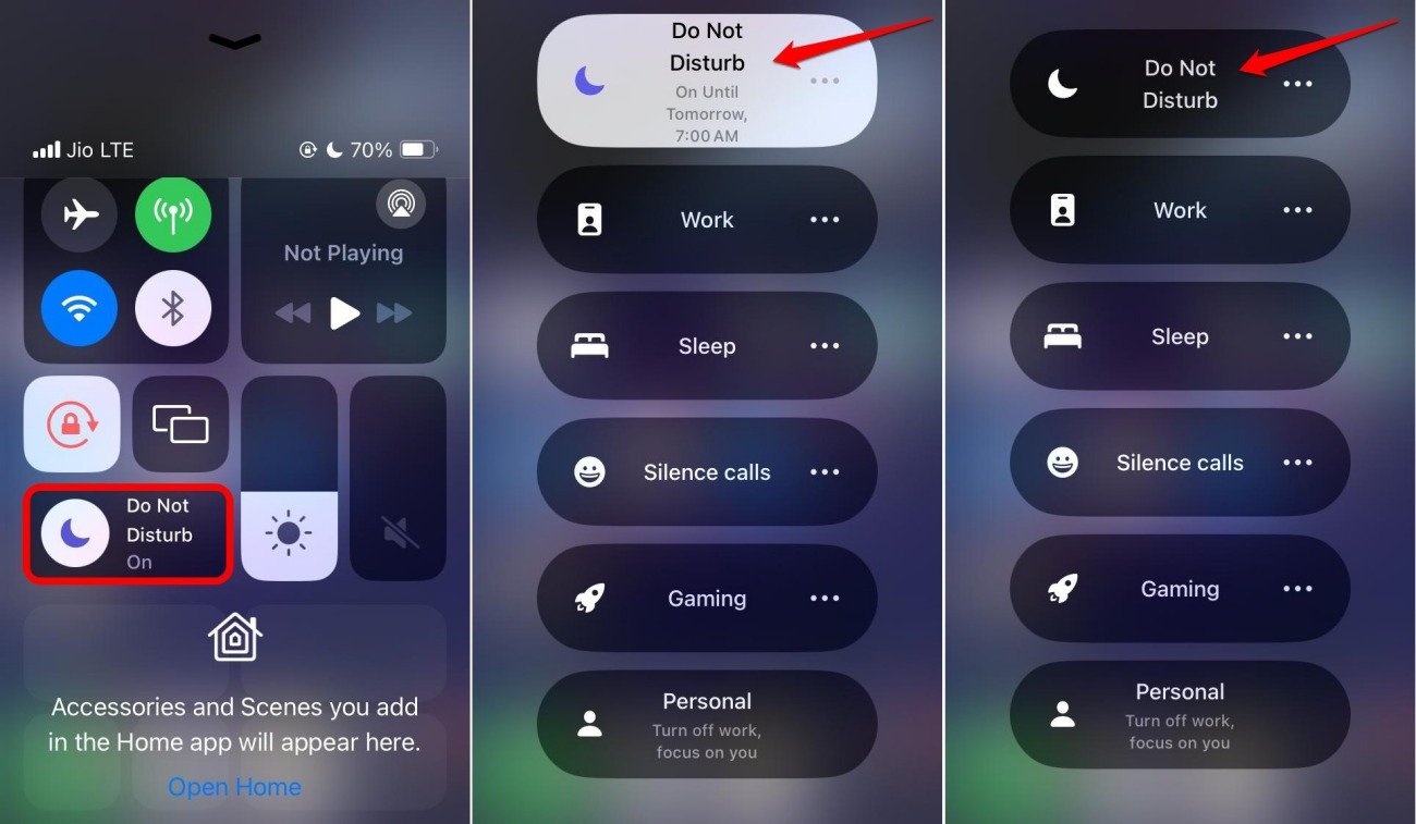 How to Fix iPhone Brightness Auto Changing 7 turn off focus mode in iOS 17