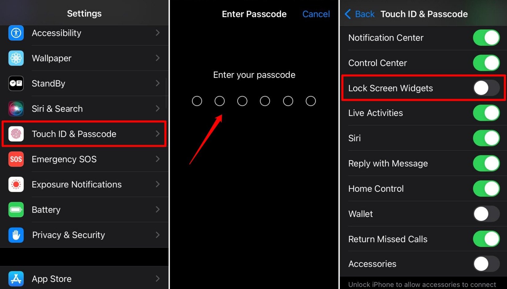 How to Remove Widgets From iPhone Lock Screen 8 turn off lock screen widgets on iPhone