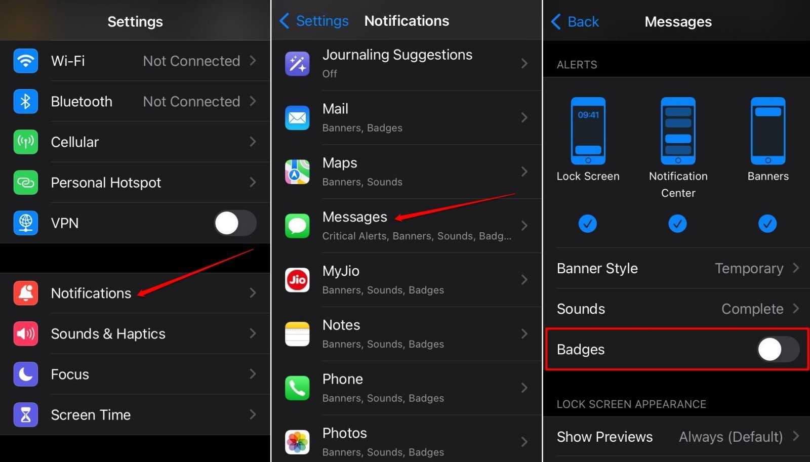How to Mark All Messages as Read on iPhone 5 turn off notification badge for iPhone Messages app