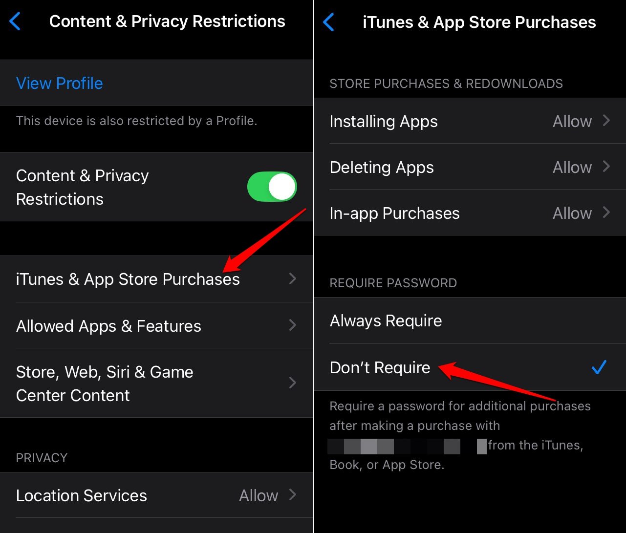 How to Turn Off Verification Required on App Store 4 turn off password requirement for App store app installation