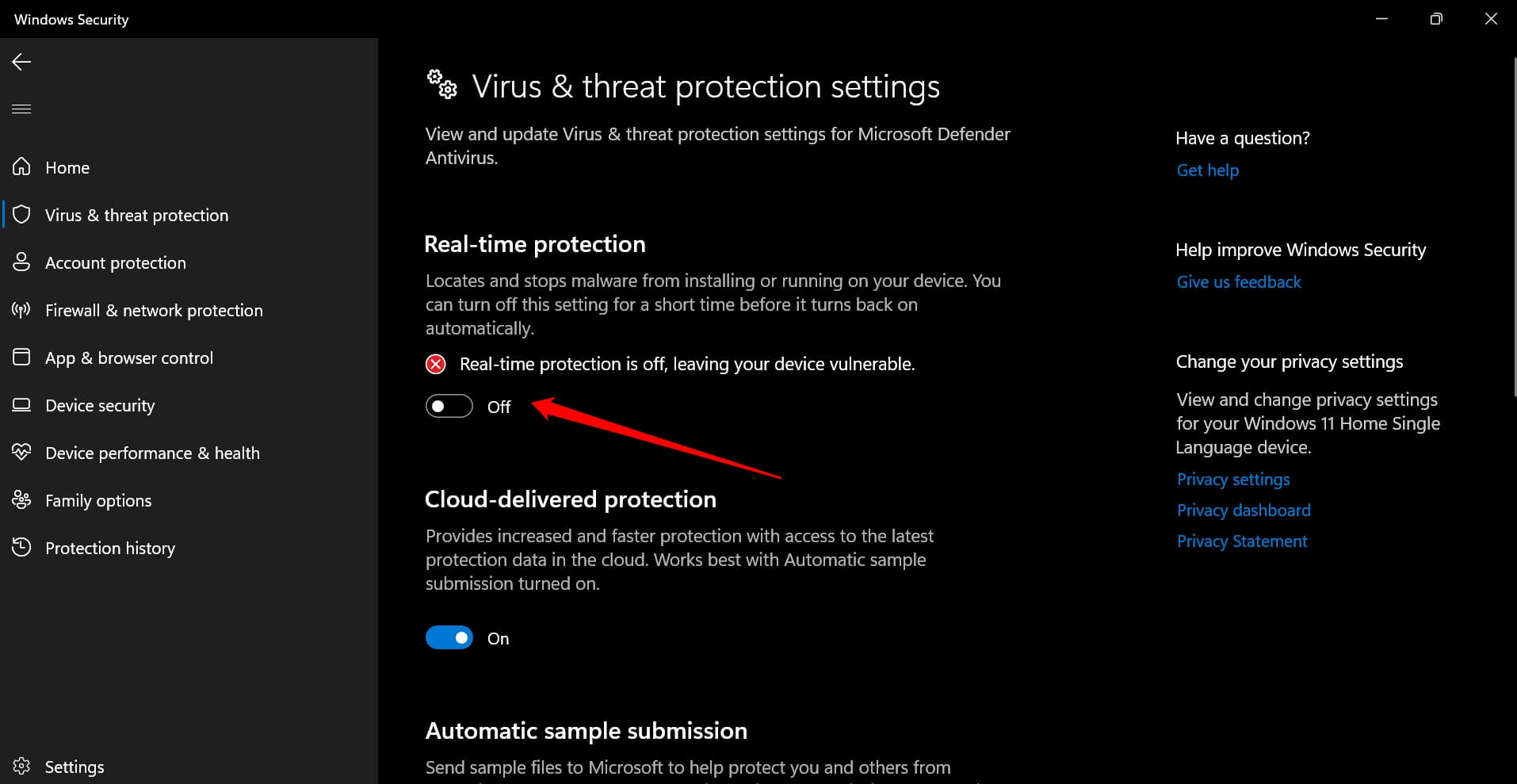 How to Fix Discord Stuck on Checking for Updates in Windows 11? 6 turn off real time protection
