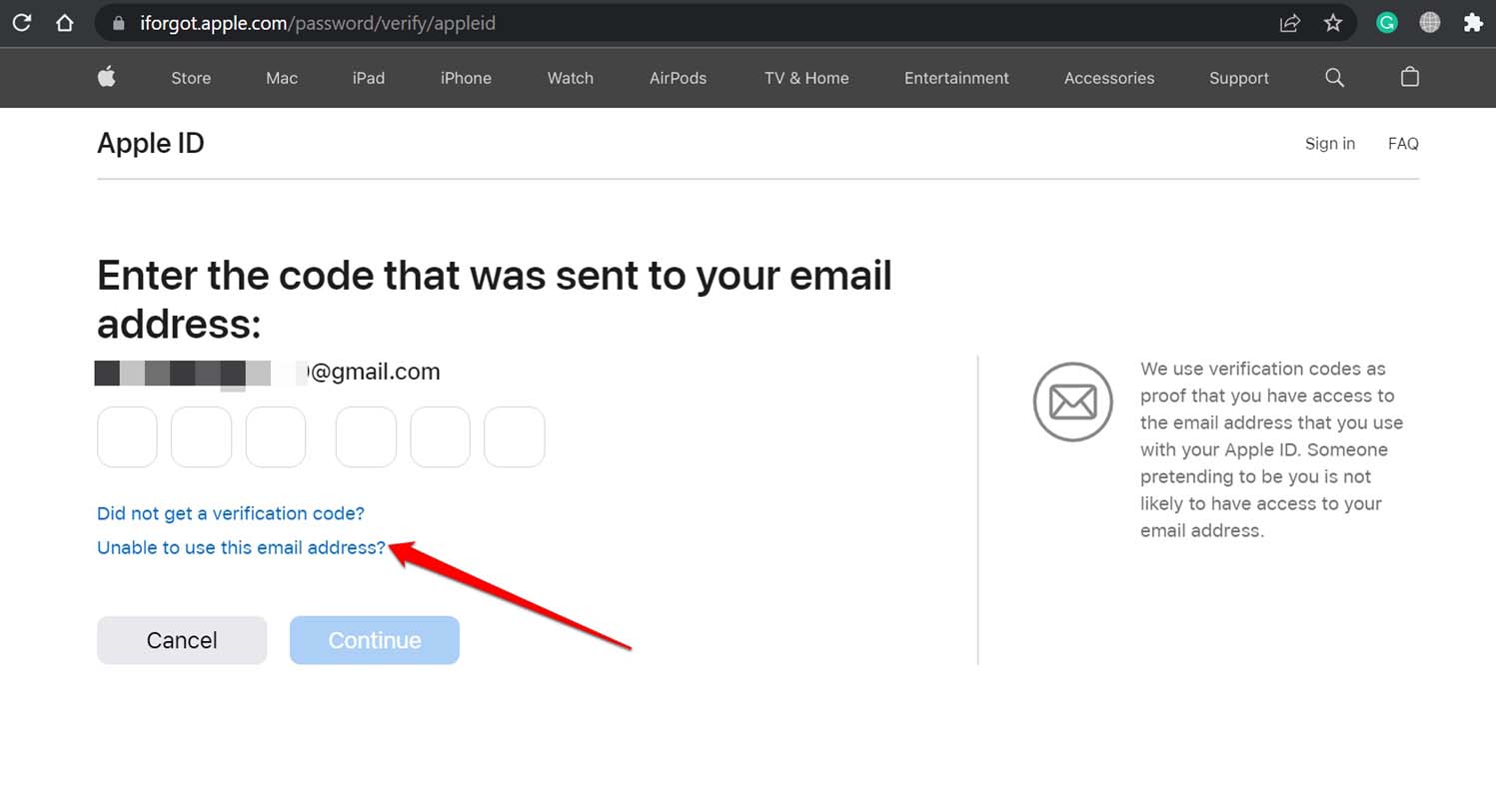 How to Recover Apple ID Password without Phone Number? 7 unable to use this email address to reset Apple ID password
