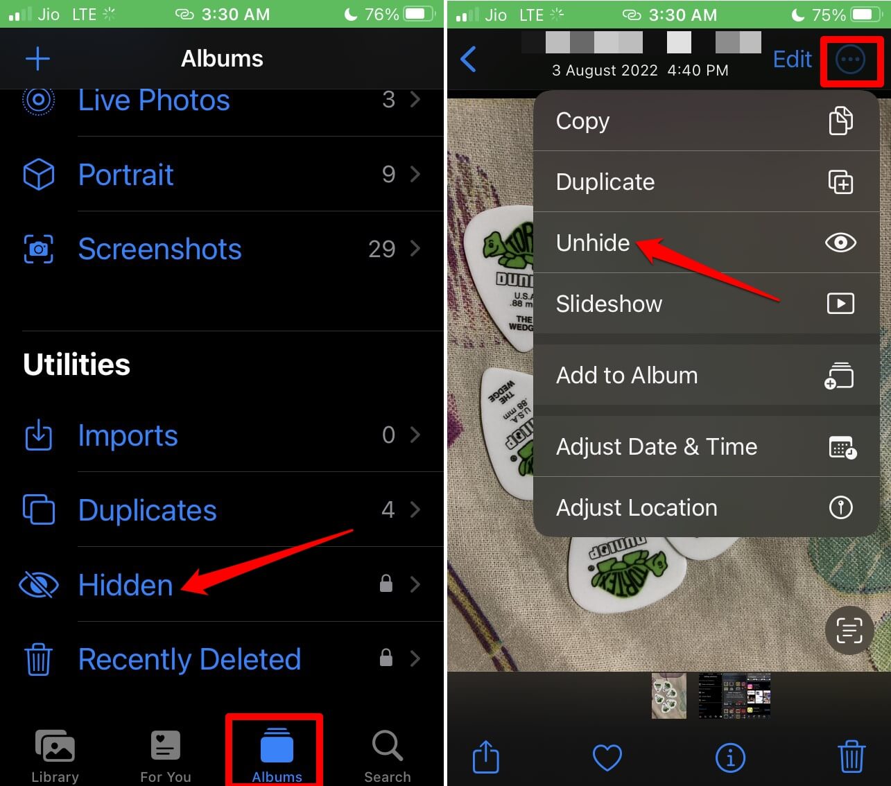 How to Remove Photos from the Spotlight Search Result on iPhone? 6 unhide a Photo to appear in Spotlight search iOS