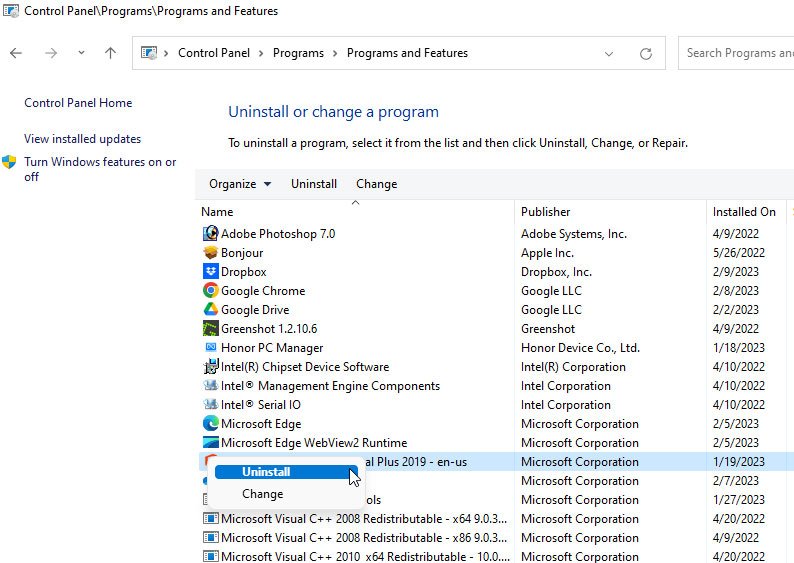 Reinstall The Game