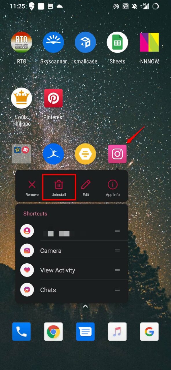 Instagram Action Blocked Message: How To Fix 9 uninstall Instagram Android