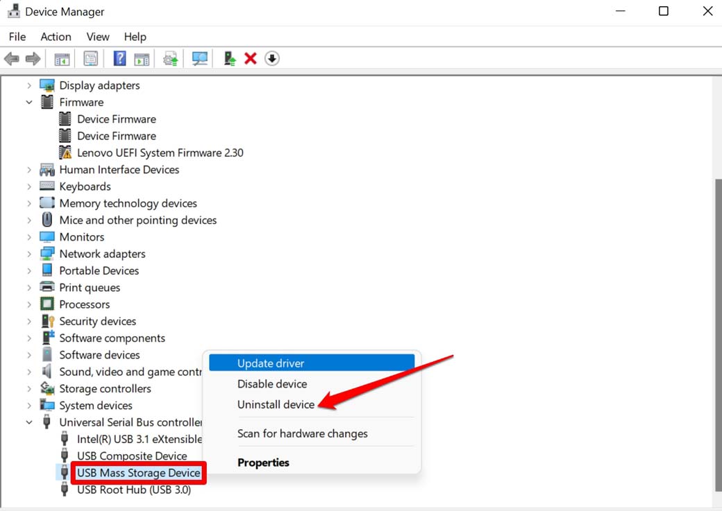How To Safely Eject External Hard Drive On Windows 11? 9 uninstall USB drive