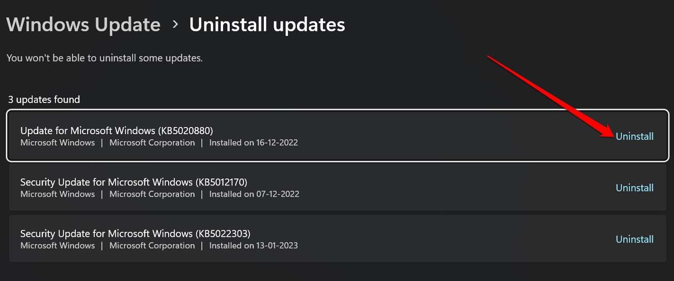 How to Fix Remote Desktop Authentication Error on Windows 11? 18 uninstall Windows update