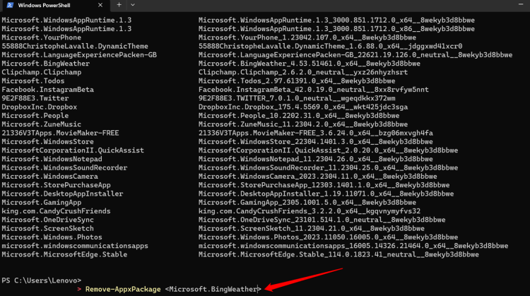 How to Uninstall and Reinstall System Apps on Windows? 4 uninstall a system app from Windows