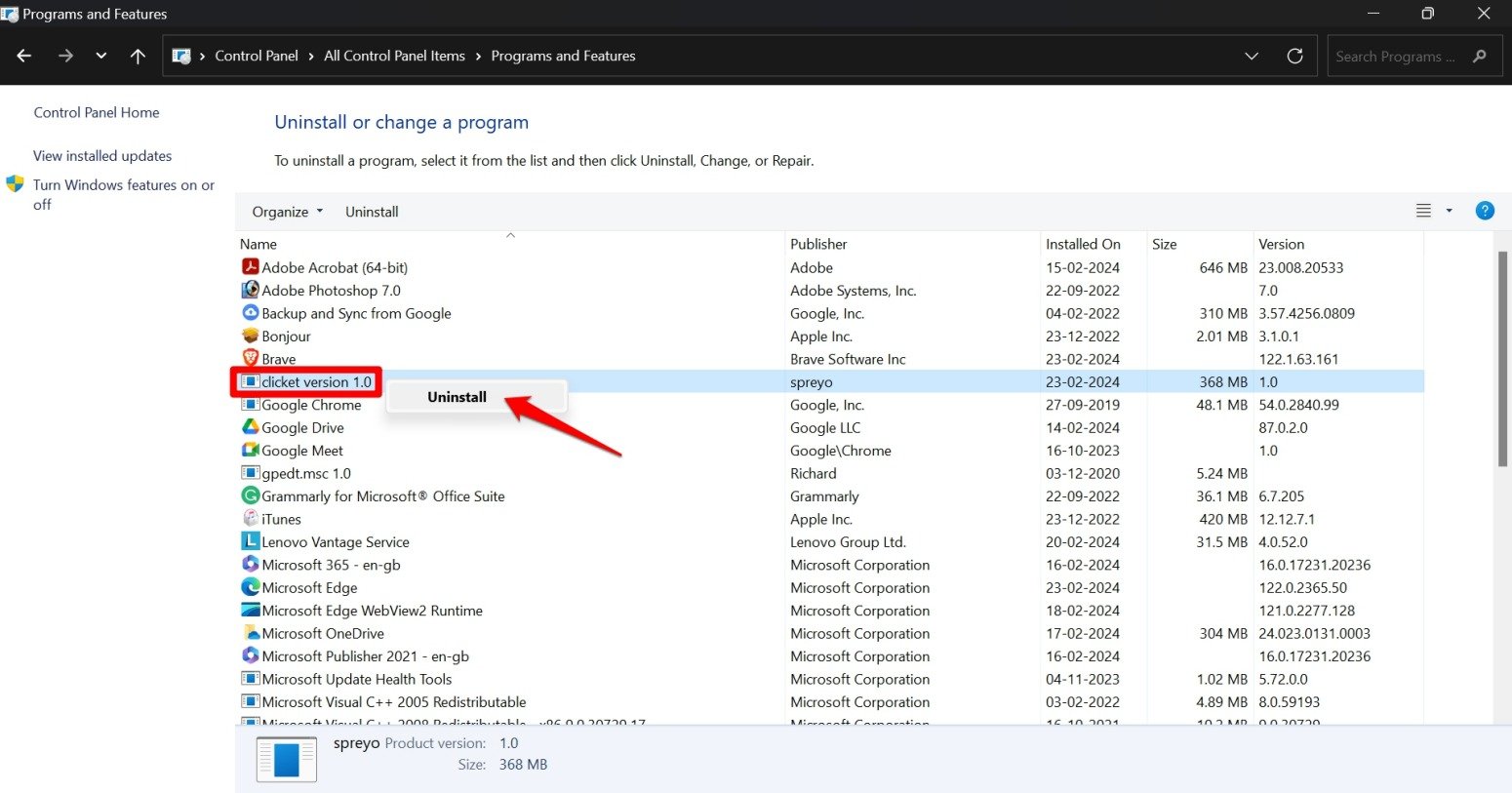 How to Enable or Disable Mouse Click Sound in Windows 11 17 uninstall clicket app from Windows
