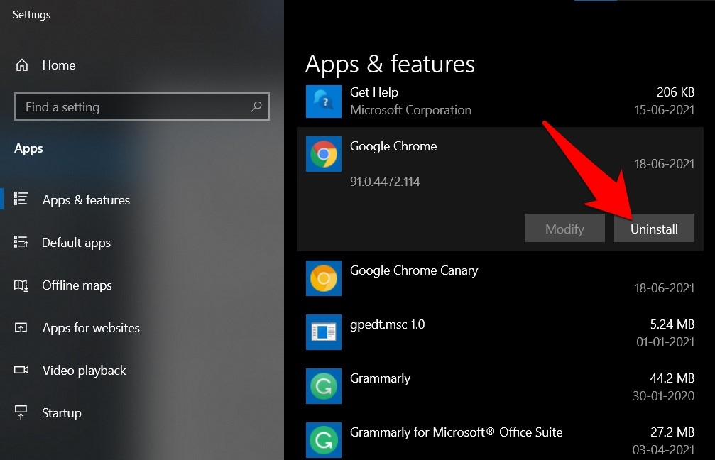 Fix Google Search Not Loading in Chrome Browser Windows 12 uninstall google chrome browser from windows 10