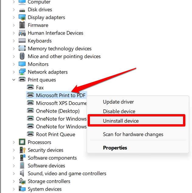 How to Remove a Stuck Print Job in Windows 11? 3 uninstall printer